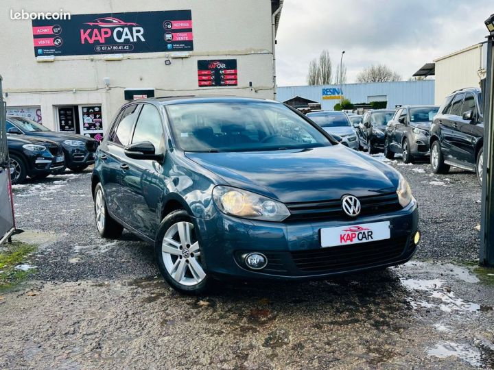 Volkswagen Golf VI 1.6 TDI Match Garantie 6 mois Bleu - 1