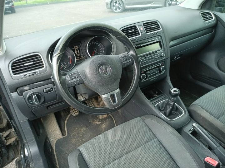 Volkswagen Golf VI 1.6L TDI 105CH Noir - 3