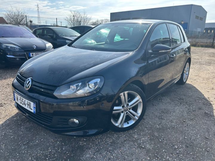 Volkswagen Golf VI 2.0 TDI 140 R-LINE CARAT Noir - 3