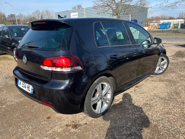 Volkswagen Golf VI 2.0 TDI 140 R-LINE CARAT Noir - 4