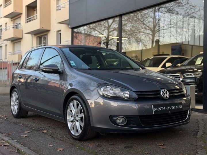 Volkswagen Golf VI 2.0 TDI 140CH BLUEMOTION FAP CARAT 5P Gris - 2