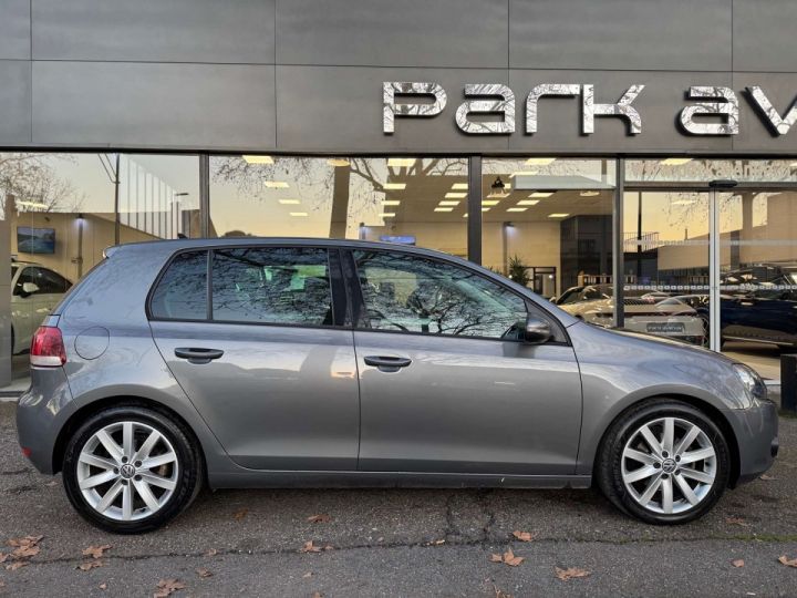 Volkswagen Golf VI 2.0 TDI 140CH BLUEMOTION FAP CARAT 5P Gris - 5