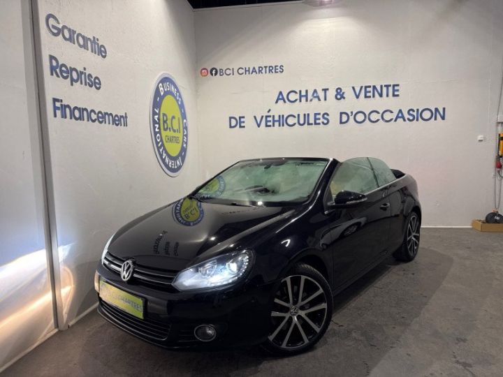 Volkswagen Golf VI CABRIOLET 1.4 TSI 160CH CARAT Noir - 1