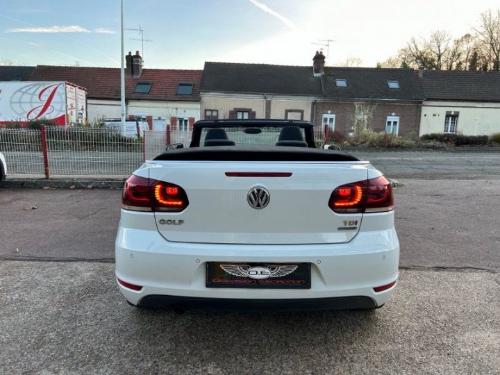 Volkswagen Golf VI CABRIOLET 1.6 TDI 105CH FAP Blanc - 7