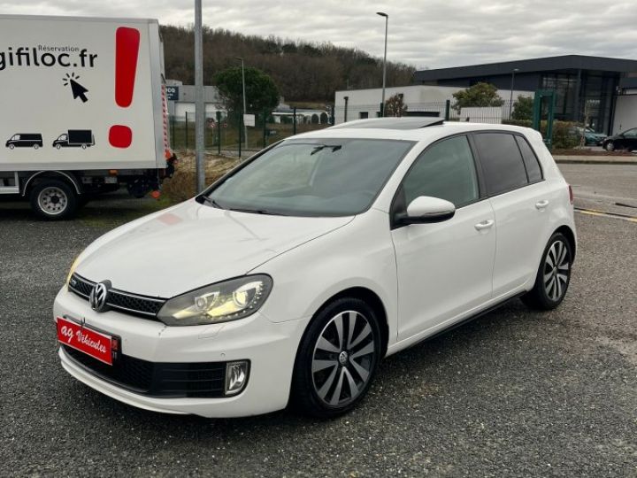 Volkswagen Golf VI GTD 2.0 TDI 170 5PORTES  BLANC - 1