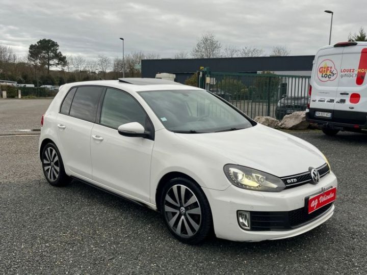 Volkswagen Golf VI GTD 2.0 TDI 170 5PORTES  BLANC - 4