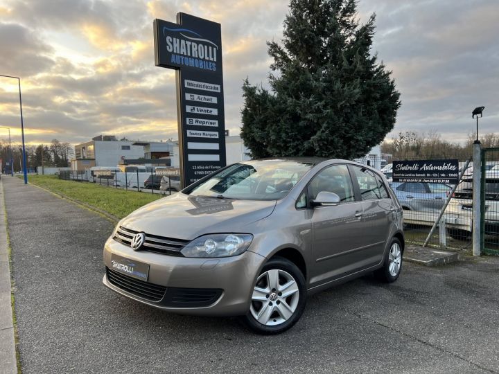 Volkswagen Golf VI Plus 1.6 TDI 105ch BlueMotion Confortline Clim Régulateur Attelage BEIGE - 1