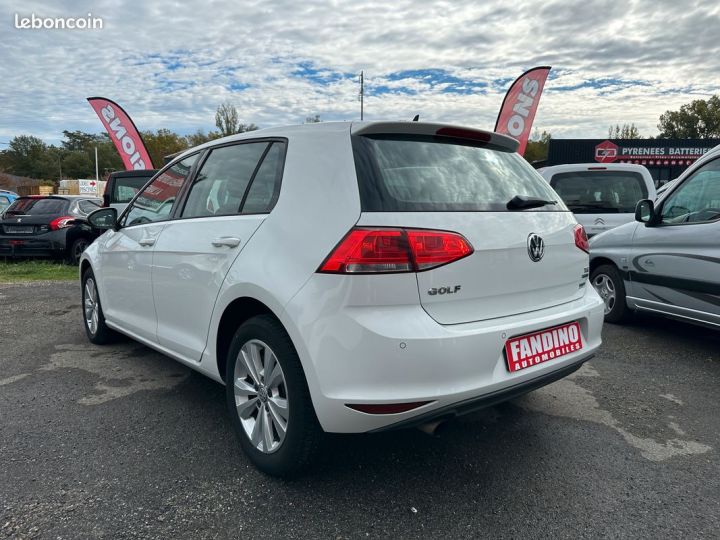 Volkswagen Golf VII 1.2 Tsi 105Ch Bluemotion Confortline DSG7 5P Blanc - 5