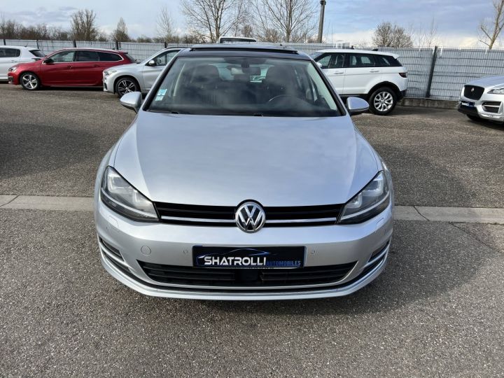 Volkswagen Golf VII 1.4 TSI 150ch BlueMotion Lounge Chauffage VW Stationnaire Crit'Air1 GRIS CLAIRE - 3