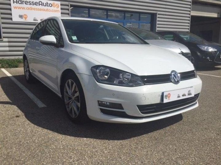 Volkswagen Golf VII 1.6 TDI 105 CV CARAT BV6 5P     Diesel BLANC NACRE - 1