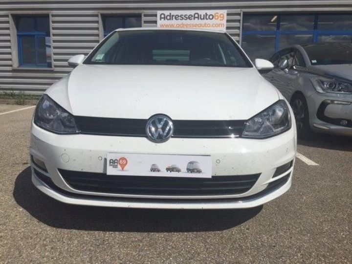 Volkswagen Golf VII 1.6 TDI 105 CV CARAT BV6 5P     Diesel BLANC NACRE - 2