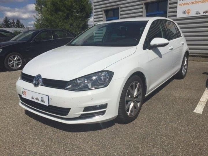 Volkswagen Golf VII 1.6 TDI 105 CV CARAT BV6 5P     Diesel BLANC NACRE - 3