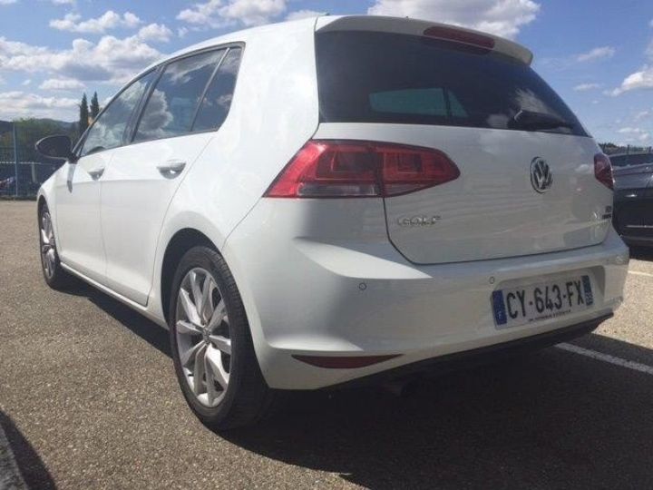 Volkswagen Golf VII 1.6 TDI 105 CV CARAT BV6 5P     Diesel BLANC NACRE - 11