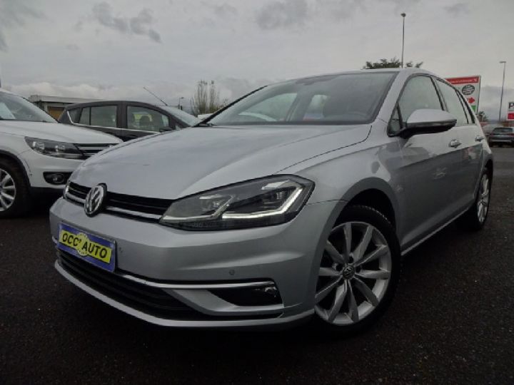 Volkswagen Golf VII 1.6 TDI 115  Connect Gris Métallisé - 1