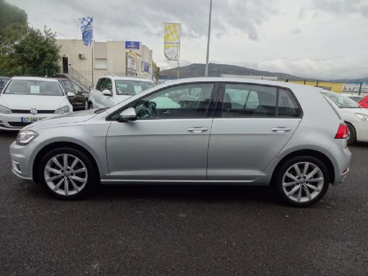 Volkswagen Golf VII 1.6 TDI 115  Connect Gris Métallisé - 10