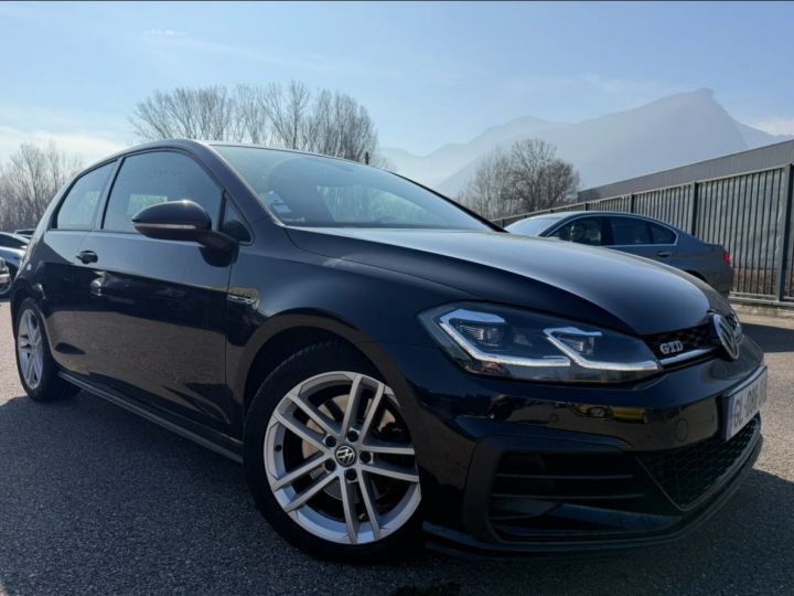 Volkswagen Golf VII GTD 2.0 TDI 184CH BLUEMOTION TECHNOLOGY FAP GTD DSG7 3P Noir - 3