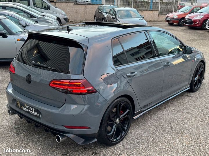 Volkswagen Golf VII GTI TCR 2.0 TFSI 290 Cv DSG7 Phase II Toit Ouvrant-Caméra De Recul-Apple CarPlay-Sièges Chauffant-Démarrage Sans Clé Gris - 4