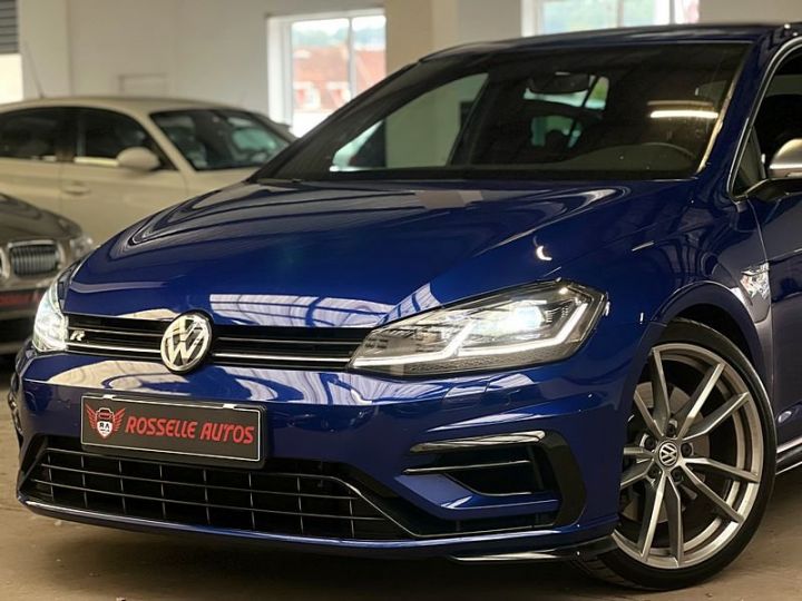 Volkswagen Golf VII R à partir de 425 €/mois 2.0 TSI 310CH 4MOTION Bleu Foncé Métallisé - 17