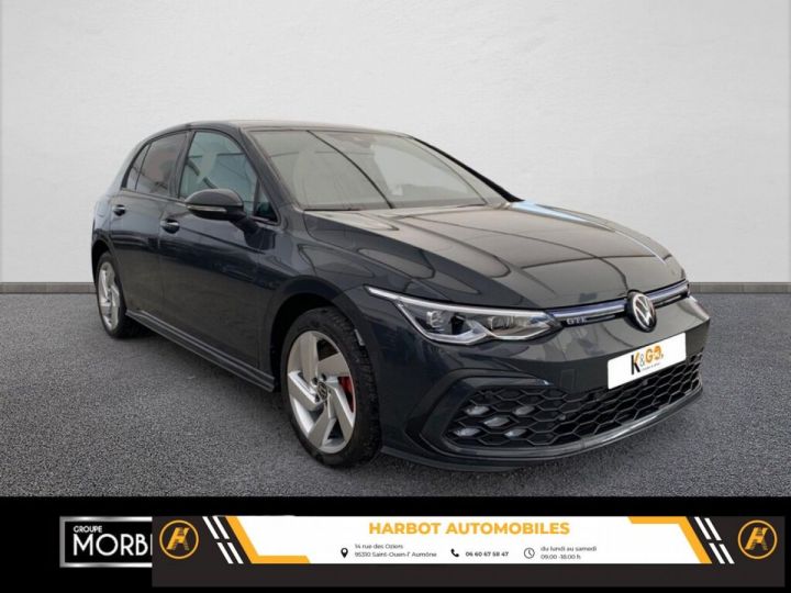 Volkswagen Golf viii 1.4 hybrid rechargeable opf 245 dsg6 gte Gris Foncé - 2