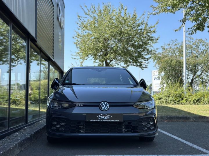 Volkswagen Golf VIII 2.0 TDI 200 GTD DSG7 gris foncé - 2