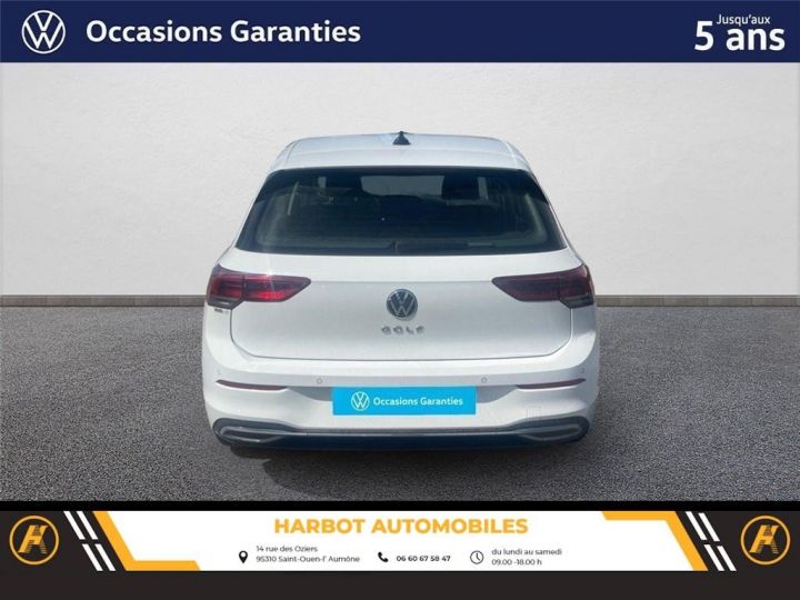 Volkswagen Golf viii 2.0 tdi scr 115 bvm6 style 1st Blanc - 8