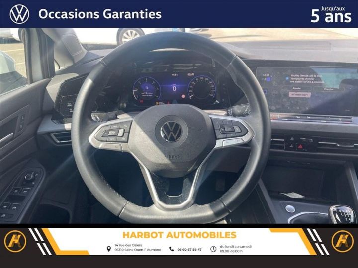 Volkswagen Golf viii 2.0 tdi scr 115 bvm6 style 1st Blanc - 13