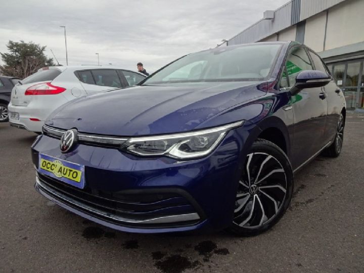 Volkswagen Golf VIII 2.0 TDI SCR 150 DSG7 Style 1st Bleu - 1