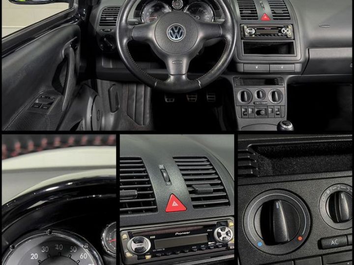 Volkswagen Lupo GTI 1.6 125 Ch – Française Faible kilométrage Xénon Sellerie cuir Sièges chauffants Noir - 10