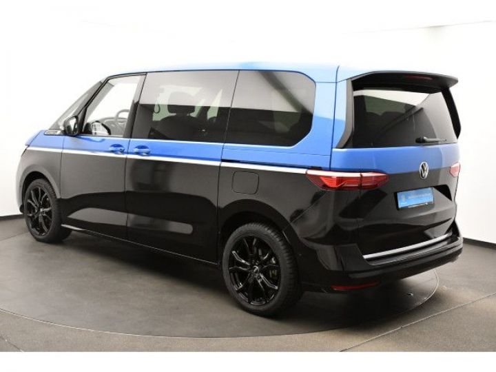 Volkswagen Multivan T7 EHybrid 218ch 7P T.Pano. 360° Full Acantara ACC Attelage Sièges AV Chauffants Et Volant Chauffant , Garantie 12 Mois Prémium , TVA Récup. Noire Et Bleu - 7