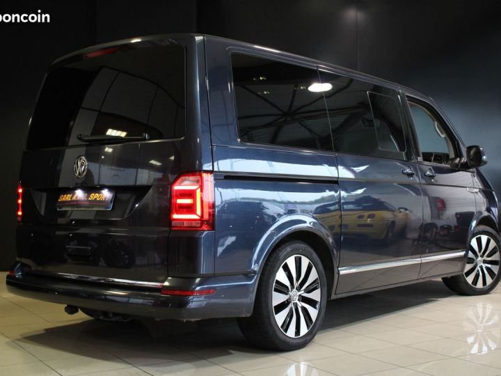 Volkswagen Multivan VI 2.0 TDI 204 GENERATION SIX DSG7 Garantie 12M P&MO Bleu - 2