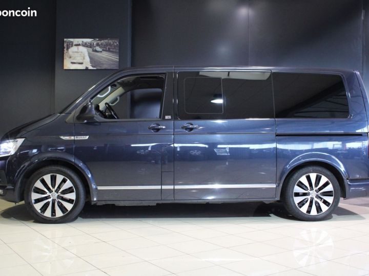 Volkswagen Multivan VI 2.0 TDI 204 GENERATION SIX DSG7 Garantie 12M P&MO Bleu - 5