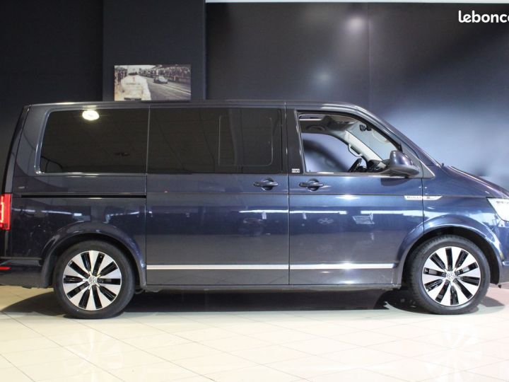 Volkswagen Multivan VI 2.0 TDI 204 GENERATION SIX DSG7 Garantie 12M P&MO Bleu - 7