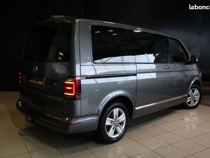 Volkswagen Multivan VI 2.0 TDI 204 GENERATION SIX DSG7 Garantie 12M P&MO Gris - 2