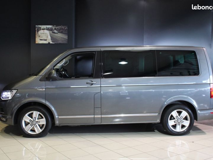 Volkswagen Multivan VI 2.0 TDI 204 GENERATION SIX DSG7 Garantie 12M P&MO Gris - 7