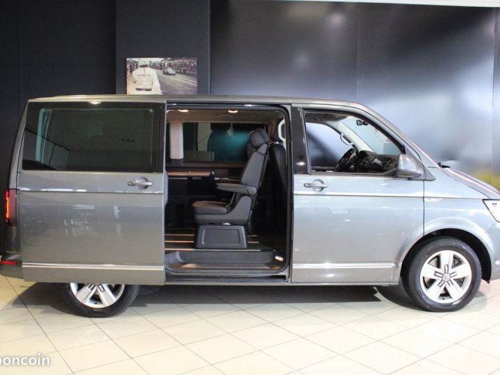 Volkswagen Multivan VI 2.0 TDI 204 GENERATION SIX DSG7 Garantie 12M P&MO Gris - 8