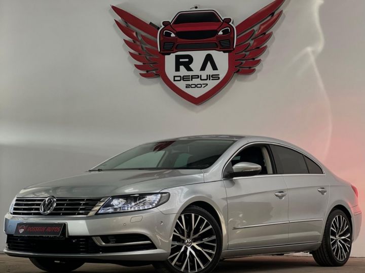 Volkswagen Passat CC 2.0 TSI 210 CH CARAT EDITION DSG Gris Clair Métallisé - 2