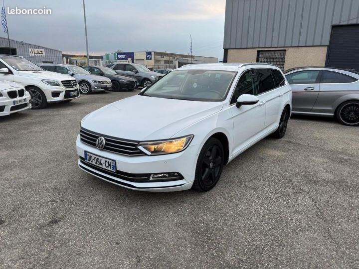 Volkswagen Passat sw 1.6 tdi 120 ch bluemotion technology confortline attelage remorque camera Blanc - 2