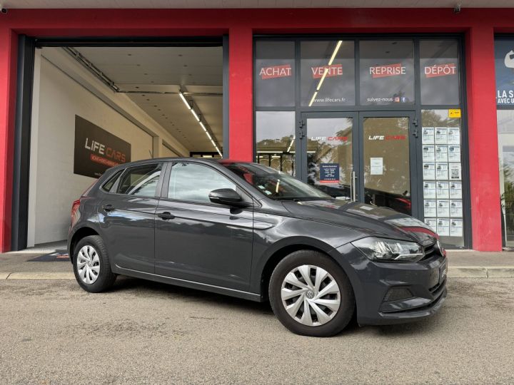 Volkswagen Polo 1.0 75ch Trendline 5p 2018 2ème main entretien complet GRIS - 3