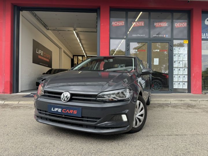 Volkswagen Polo 1.0 75ch Trendline 5p 2018 2ème main entretien complet GRIS - 5