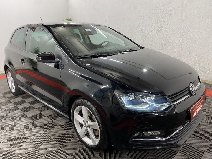 Volkswagen Polo 1.2 TSI 110 BMT Carat +2017+55 000KMS Noir - 5