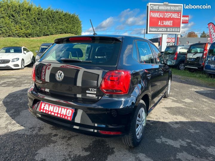 Volkswagen Polo 1.4 Tdi 75Ch Trendline 5P Noir - 3