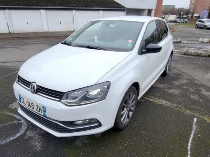 Volkswagen Polo 1.4 TDI 90CH SPORTLINE 5P Blanc - 1