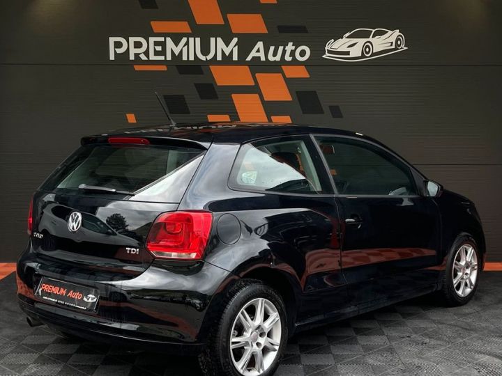 Volkswagen Polo 1.6 Tdi 90 Cv Confortline Régulateur Climatisation Ct Ok 2026 Noir - 3