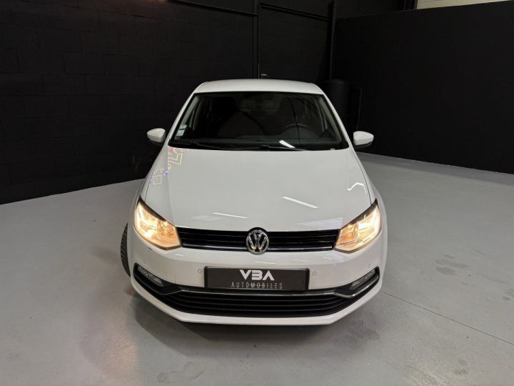 Volkswagen Polo (5) 1.4 TDI 90 Lounge BMT Blanc - 3