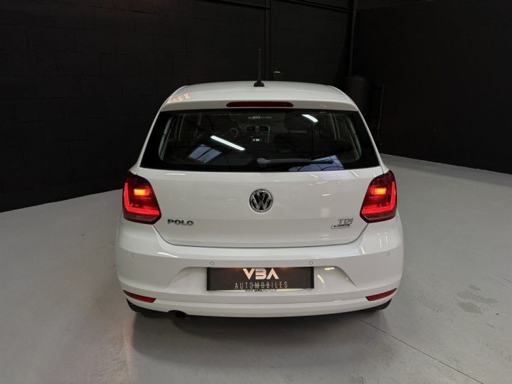 Volkswagen Polo (5) 1.4 TDI 90 Lounge BMT Blanc - 27