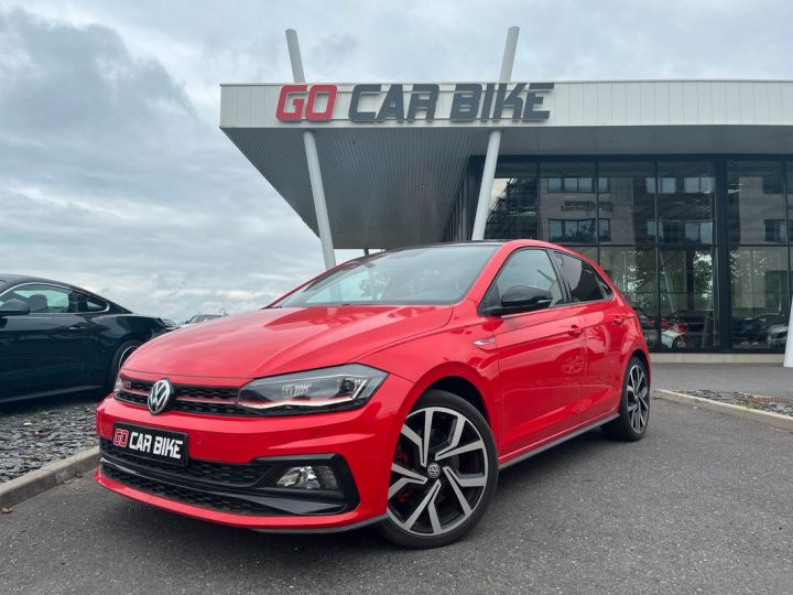 Volkswagen Polo GTI 200 ch DSG Virtual LED GPS Beats GARANTIE 6 ANS ACC 18P 309-mois Rouge - 1