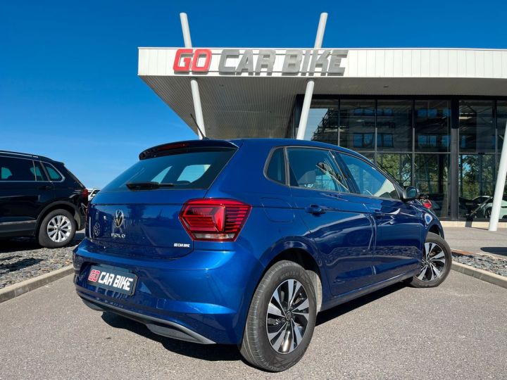 Volkswagen Polo TSI 95 Lounge GARANTIE 6 ANS Carplay GPS Régul 265-mois Bleu - 3