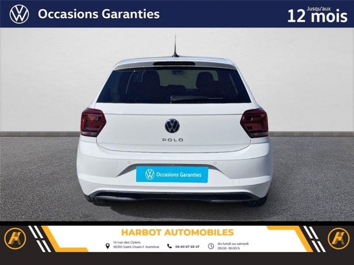 Volkswagen Polo vi 1.0 tsi 95 s&s bvm5 carat Blanc - 8