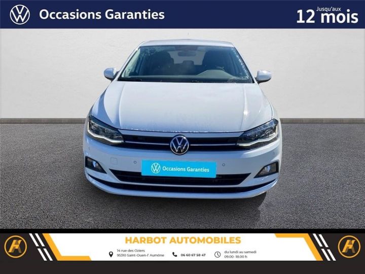 Volkswagen Polo vi 1.0 tsi 95 s&s bvm5 carat Blanc - 9