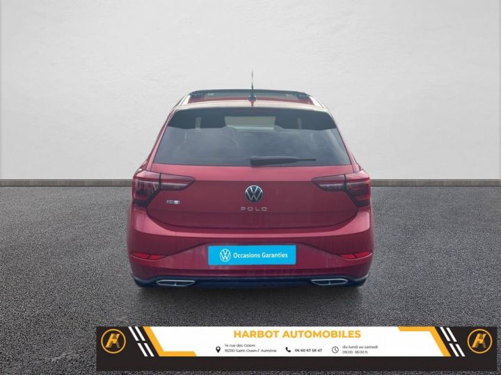 Volkswagen Polo vi 1.0 tsi 95 s&s bvm5 r-line Rouge - 8